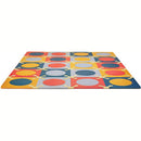 Skip Hop Playspot Interlocking Foam Tiles (20 Tiles, 30 Connectors) - 4 Designs