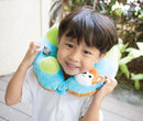 TravelMall Kid’s Inflatable Travel Pillow (Shiba Inu Edition)