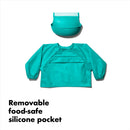 OXO TOT Sleeved Bib - TEAL