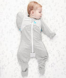 Love To Dream Swaddle UP  1.0 Tog Transition Suit - Grey