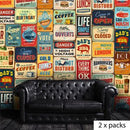 Walplus Vintage Metal Sign 32cm x 22cm x 2cm