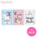 Stapro A5 Bandage, Hard Copy And Creative Stationery Notebook (3 Pack)