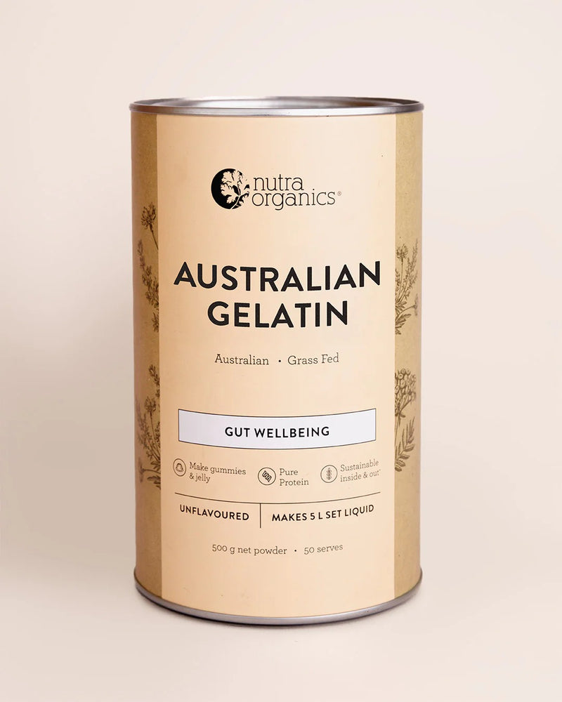 Nutra Organics Natural Gelatin 500g