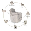 Babyhood Firenza Electric Glider Chair - 2 Color