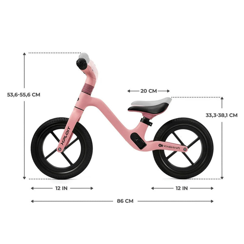 Kinderkraft Balance Bike, Xploit - 3 Colors