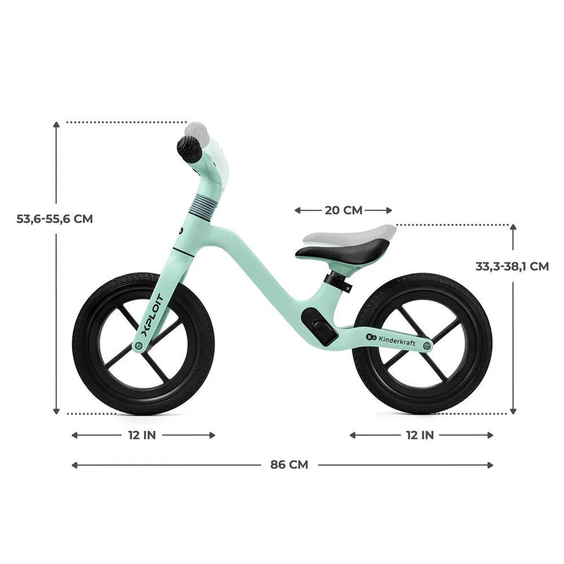 Kinderkraft Balance Bike, Xploit - 3 Colors