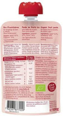 [Exp: 10/25] (Bundle of 6) Holle Organic Pouch - Red Bee - Apple with Strawberries 100g - From 8 Months