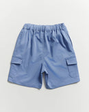 Not Too Big Classic Steel Blue Shorts