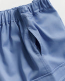 Not Too Big Classic Steel Blue Shorts