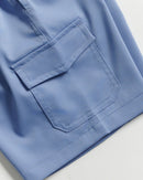 Not Too Big Classic Steel Blue Shorts