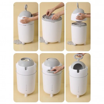 Lucky Baby Genie Odorless Diaper Disposal Pail