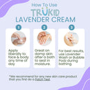 TruKid TruBaby Lavender Face+ Body + Hands Cream, 100 ml Exp-05/28