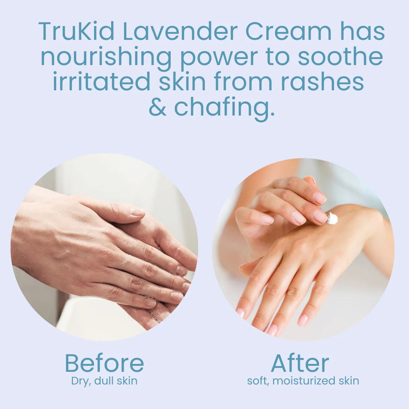 TruKid TruBaby Lavender Face+ Body + Hands Cream, 100 ml Exp-07/26