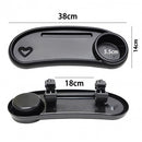 [2 Pack] Lucky baby Universal Clip On Stroller Tray (Mobile & Cup Holder)
