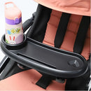 [2 Pack] Lucky baby Universal Clip On Stroller Tray (Mobile & Cup Holder)