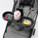 Lucky Baby Universal Clip On Adjustable Stroller Tray (Mobile & Cup Holder)