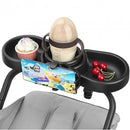 Lucky Baby Universal Clip On Adjustable Stroller Tray (Mobile & Cup Holder)