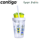 Contigo Bueno Snack Tumbler With Straw 350ml - Robot Green