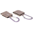 [2-Pack] Lassig Cas Stroller Hooks With Carabiner 2 Pcs - 5 Colors