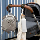 [2-Pack] Lassig Cas Stroller Hooks With Carabiner 2 Pcs - 5 Colors
