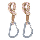 [2-Pack] Lassig Cas MIX Stroller Hooks Cord (2 pcs) - 5 Colors
