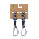 [2-Pack] Lassig Cas MIX Stroller Hooks Cord (2 pcs) - 5 Colors
