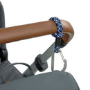 [2-Pack] Lassig Cas MIX Stroller Hooks Cord (2 pcs) - 5 Colors
