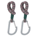 [2-Pack] Lassig Cas MIX Stroller Hooks Cord (2 pcs) - 5 Colors