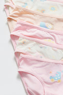 [2 Pack] Not Too Big Daisy Crew Briefs 5pk