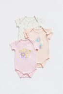 Not Too Big Roller Babes Bodysuits 3pk