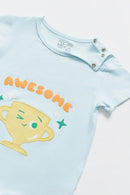 Not Too Big Racket Club Romper 2pk