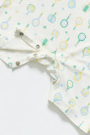Not Too Big Racket Club Romper 2pk