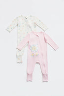 Not Too Big Roller Babes Sleepsuits 2pk
