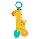 [2 Pack] Bright Starts Rattle & Teeter Plush Peg - Giraffe