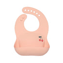 [2-Pack] Lassig Silicone Bib Happy Fruits - 3 Color