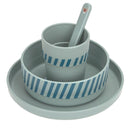 Lassig Dish Set PP/Cellulose Tiny Team (Plate, Bowl, Mug, Spoon) - 2 Designs