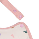 [2-Pack] Lassig Medium Drop Bib with Pocket Happy Fruits - 2 Colors
