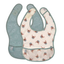 [2-Pack] Lassig Lightweight Bib 2 Pcs Tiny Team - 2 Designs