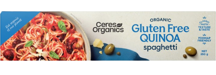 [2 Pack] Ceres Organics Quinoa Rice Spaghetti - 250g
