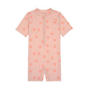 Lassig Short Sleeve Sunsuit Starfish peach