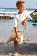 Lassig LSF Short Sleeve Rashguard Sun Sea Salt