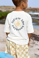 Lassig LSF Short Sleeve Rashguard Sun Sea Salt