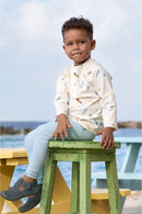Lassig LSF Long Sleeve Rashguard Surfboards Sea Salt