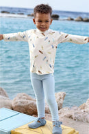 Lassig LSF Long Sleeve Rashguard Surfboards Sea Salt