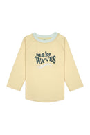 Lassig LSF Long Sleeve Rashguard Make Waves Vanilla