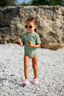 Lassig Short Sleeve Swimsuit - 2 Colors
