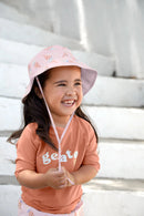 Lassig Sun Protection Bucket Hat - Ice Cream Pale Pink
