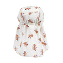 Lassig Sun Protection Flap Hat - Ice Cream/Dog Sea Salt