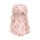 Lassig Sun Protection Flap Hat - Ice Cream Pale Pink