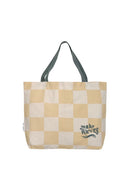 Lassig Beach Shopper GOTS Check Pattern - 2 Colors
